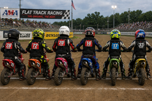 AMA Youth Flat Track: Protecting Young Racers with Airbag Technology