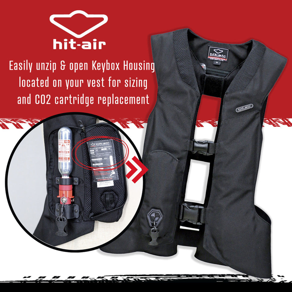 Instructions to locate the Hit Air model type and Co2 requirements. This features a 50cc Co2 cartridge for the H, H2, HDS, MLV, MLV2, SKV, ST, VHR, VH and more.