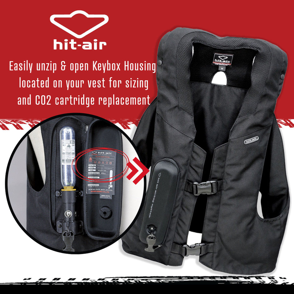 Instructions to locate the Hit Air model type and Co2 requirements. This features a 60cc Co2 cartridge for the H, H2, MLV, MLV2, ST, VHR, VH and more.