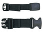 A pair of buckle extenders for Hit Air ST model vest that feature a specialty top connection and large bottom buckle. 