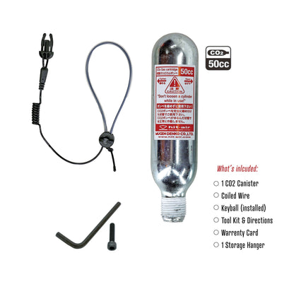 Diagram showing what comes with the SKV