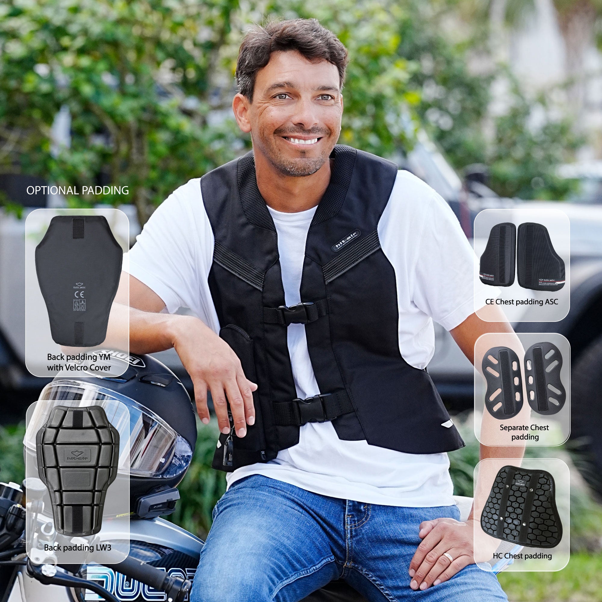 f*s様 底値　IORE イオレ　AIR VEST エアーベスト　ネックパーツ VHR Airbag Vest - Hit-Air Maximum Protection | Slim Fit & Ultra